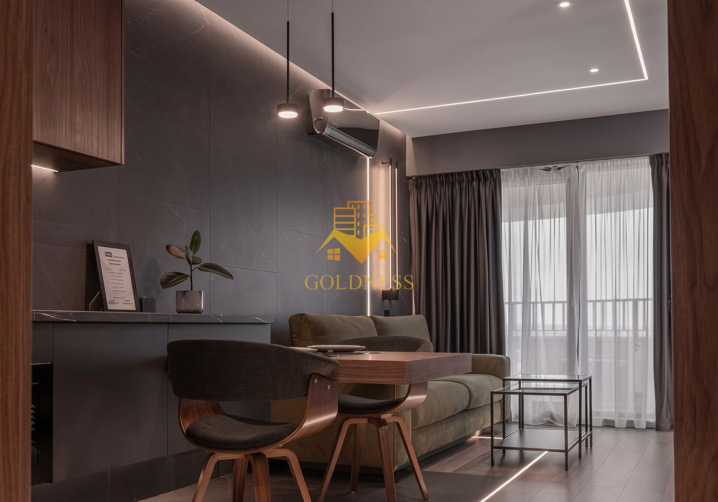 Apartament ULTRAFINISAT in cel mai inalt bloc de locuinte din Romania! - Poză 1