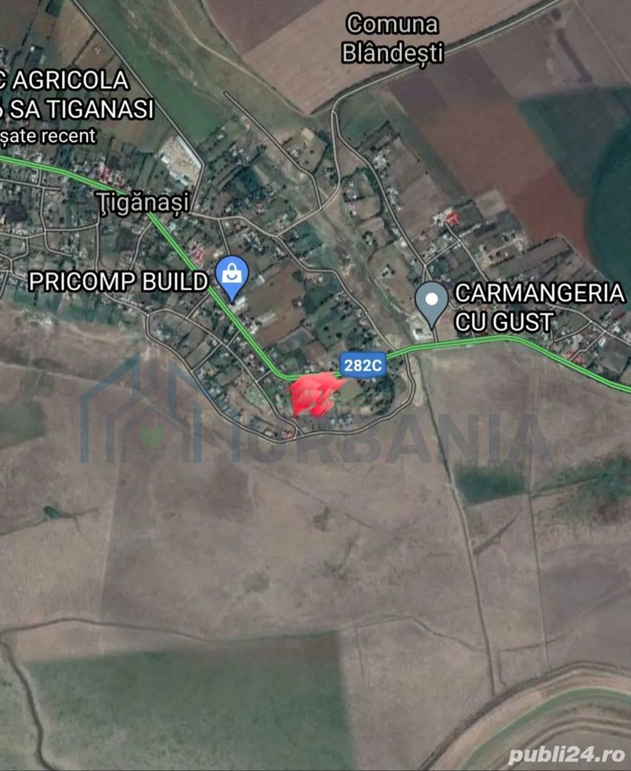 # intravilan în Țigănași la strada principală - Poză 7