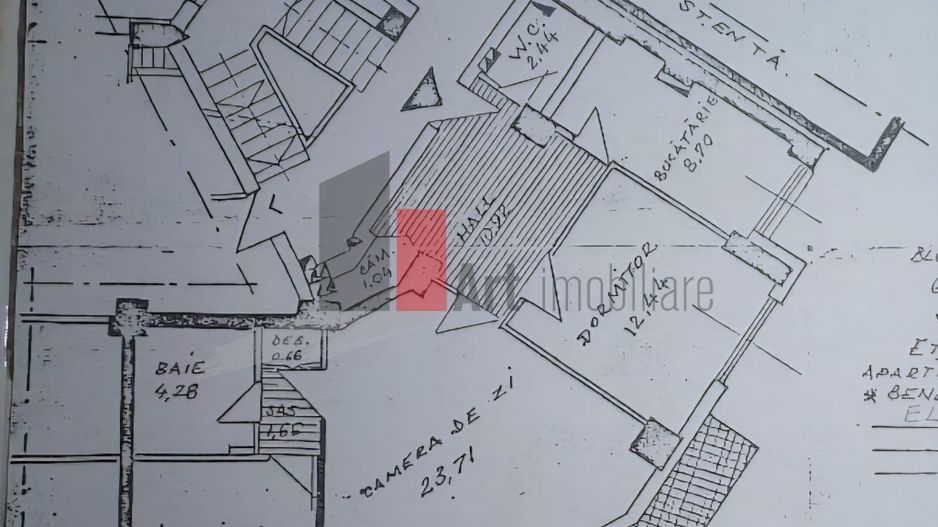 APARTAMENT 3 CAMERE CALEA VICTORIEI - Poză 1