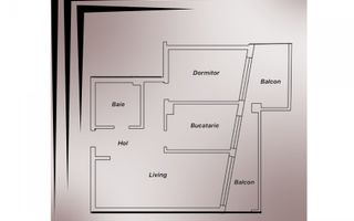 Tomis Nord - Vanzare apartament decomandat cu 2 camere,  bloc nou. - Poză 16