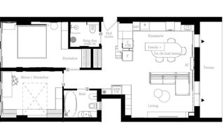 Apartament cu 3 camere finisat premium, parcare subterană - Poză 3