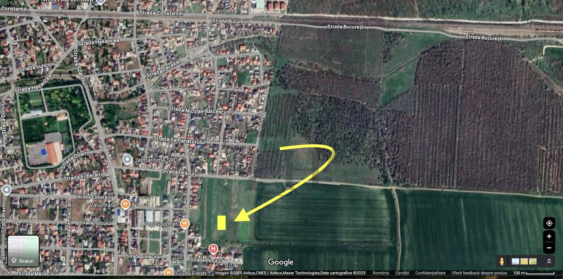 Teren intravilan de vanzare Valu lui Traian, Constanta - Poză 1