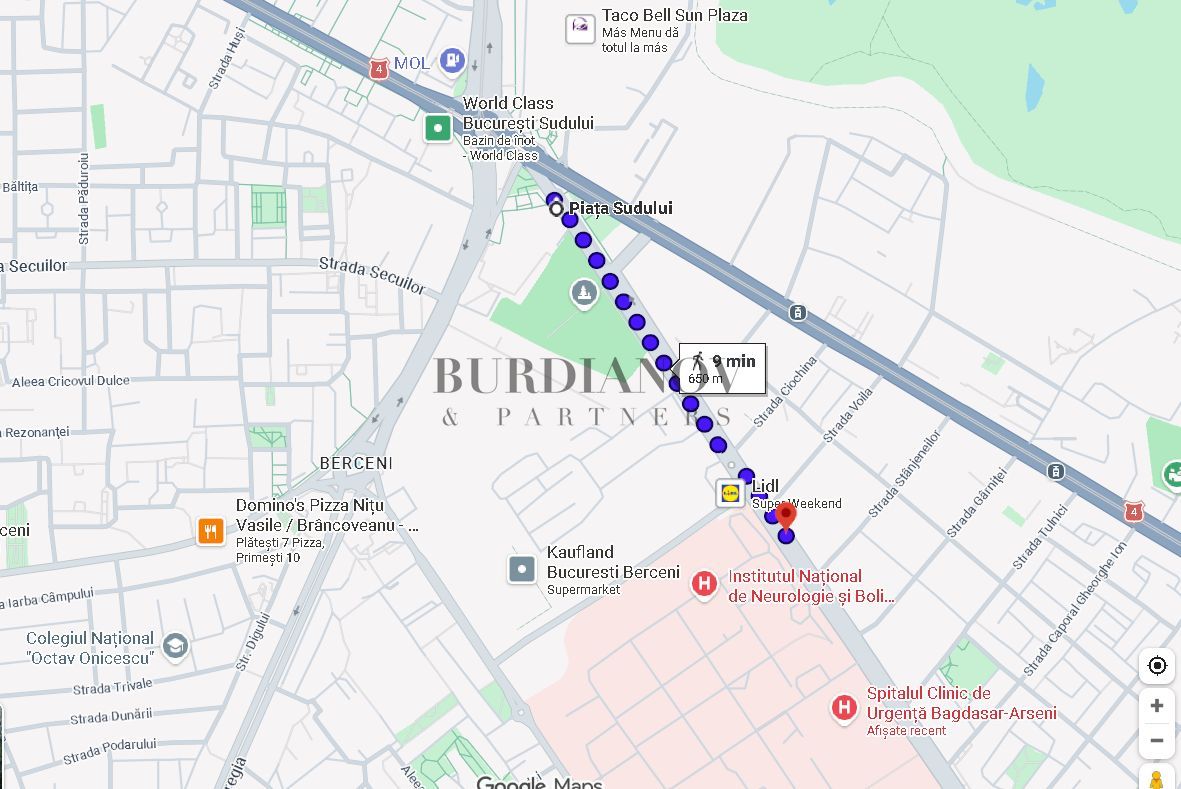 Apartament cu 3 camere - Șoseaua Berceni 21- Metrou Piața Sudului - Poză 20