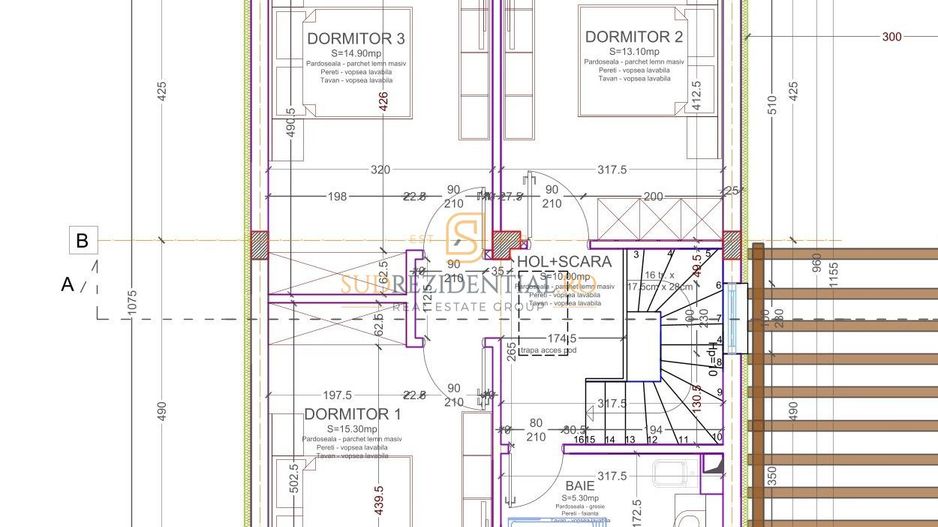 Vila individuala cu 4 camere, Intrare Berceni, constructie 2026 - Schiță 8
