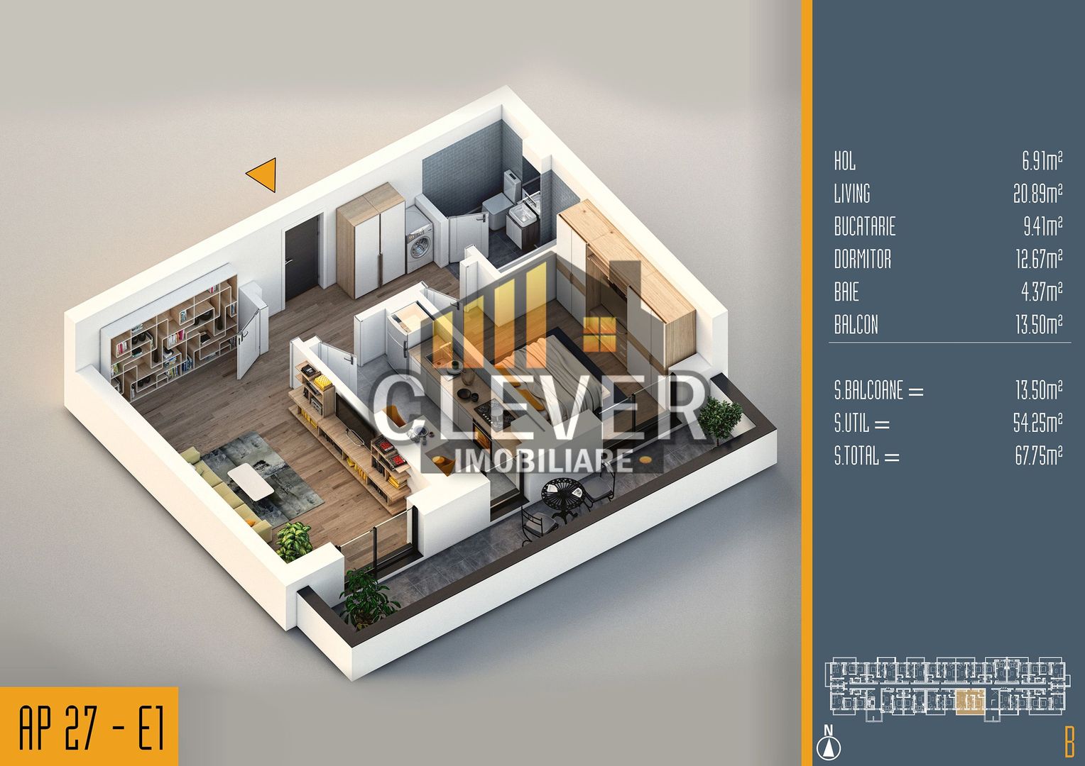 Ideal investitie Apartament Spatios 2 camere Th. Pallady Comision 0 - Poză 3