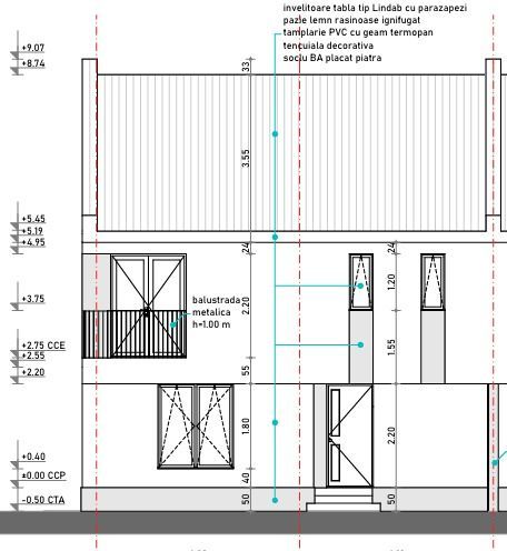 vila insir. 4cam,3bai + 1-2-3 parcari/centru Popesti Leordeni - Poză 38