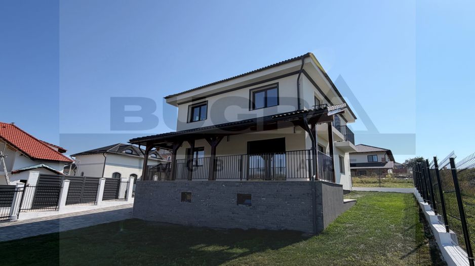 Casa individuala de 120mp, teren 500mp, finisata modern, zona Chinteni - Poză 1