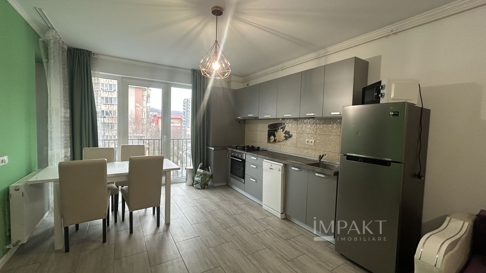 Inchiriere apartament in bloc nou, etaj intermediar + parcare - Poză 5