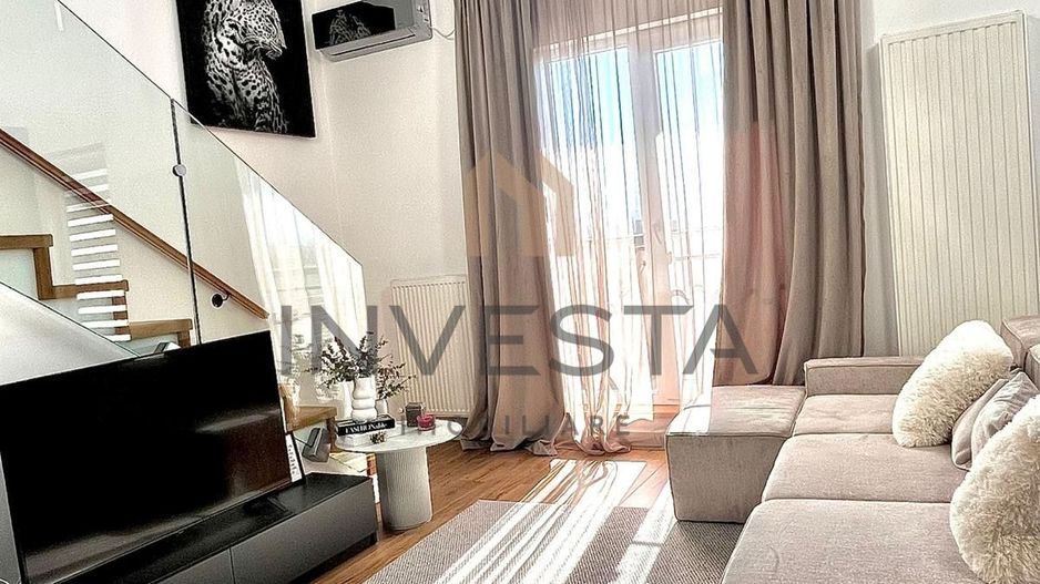 Locuinta premium pe 2 etaje, 3 camere, mobilata lux – Cluj - Poză 1