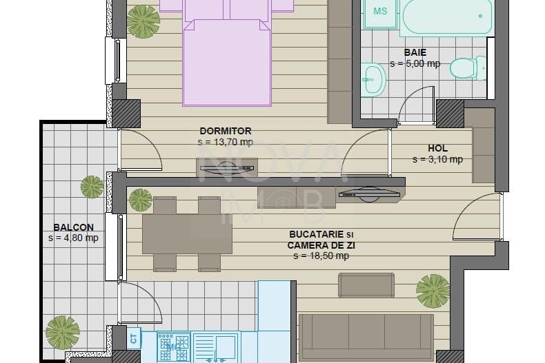 Apartament modern - Turnisor - Poză 7