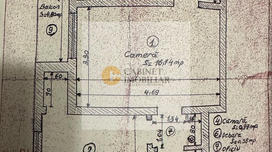 2 camere I Stefan cel Mare I Creditabil I Balcon - Poză 9