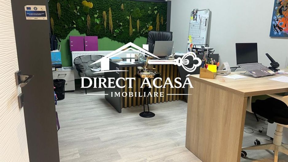 Spatiu birou 220 mp, mobilat utilat, parter, 8 incaperi - Poză 12