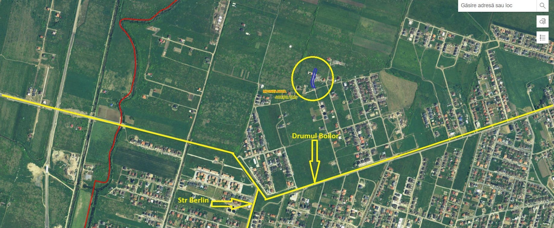 Teren intravilan | 850mp | Mosnita noua - Poză 3