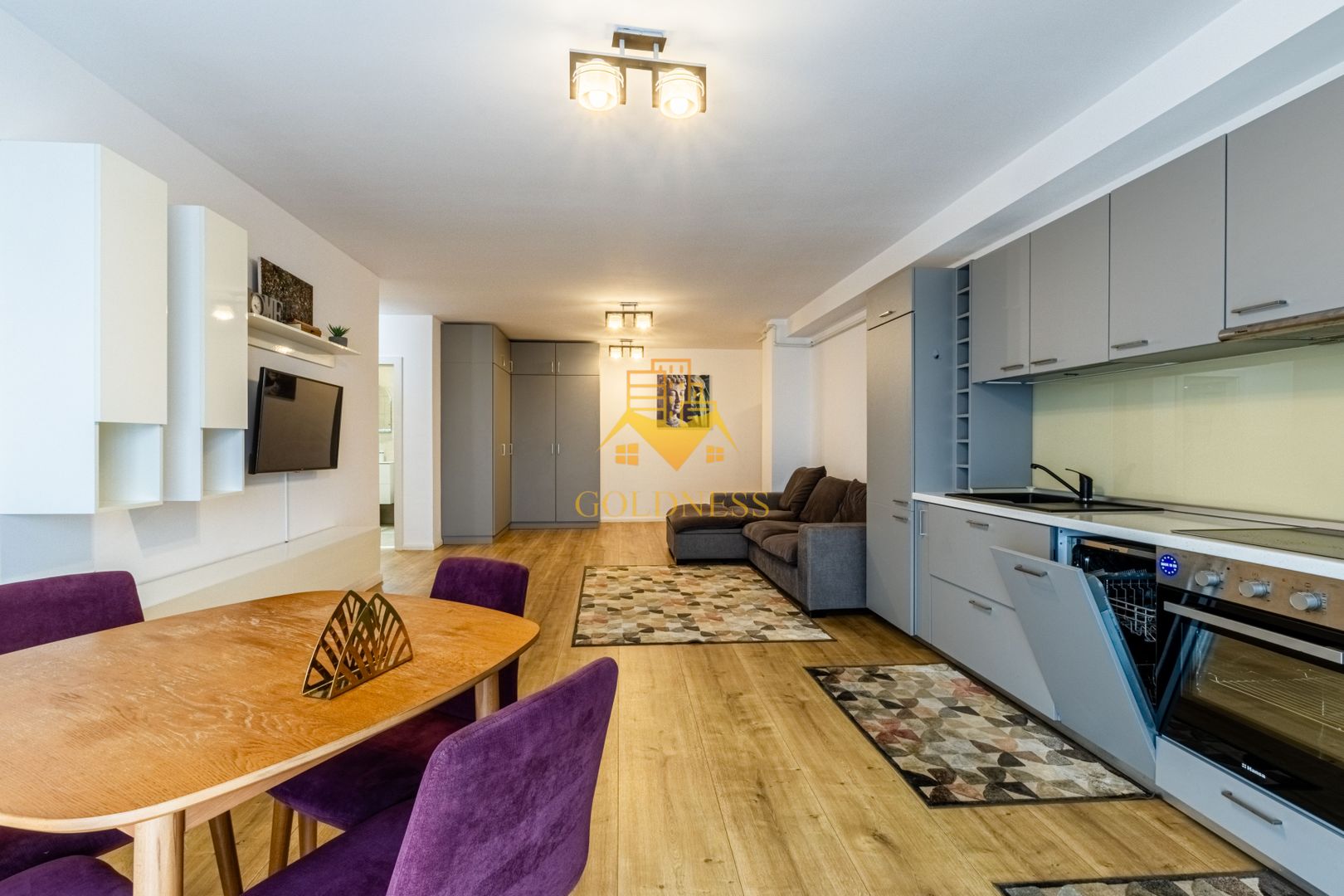 2 camere, modern,garaj, bloc nou, Scala zona Centrala, Bosch, Ntt Data - Poză 2