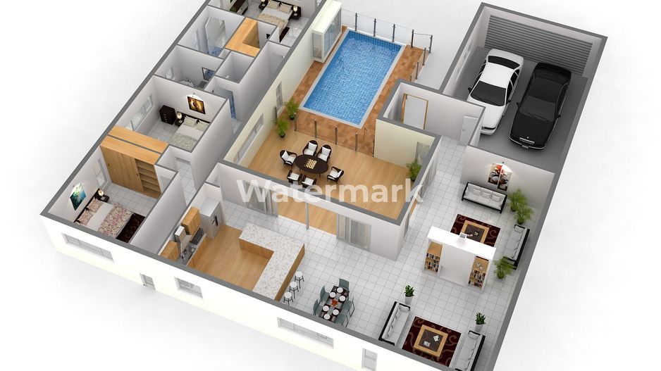 Vila individuala D+P+1+M 380mp utili - Schiță 10