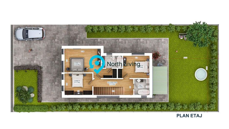 Vila P+1 | Ansamblu Nou zona Tunari - Poză 20