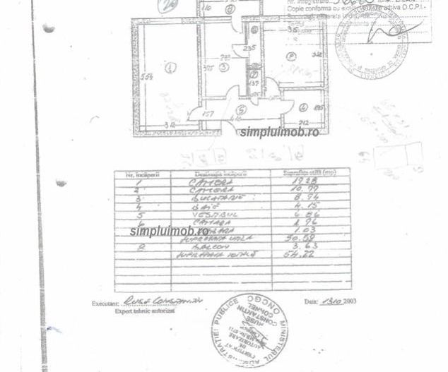 Decomandat Bloc 1984 Metrou Dristor Sector 3 - Schiță 11