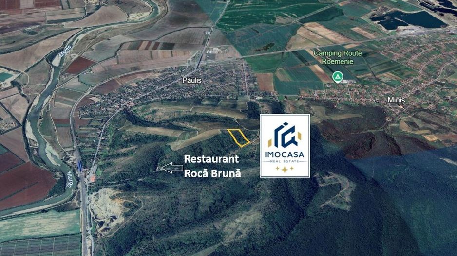 De Vanzare Teren extravilan 6722 mp Păuliș – zona Roca Bruna, Arad - Poză 2