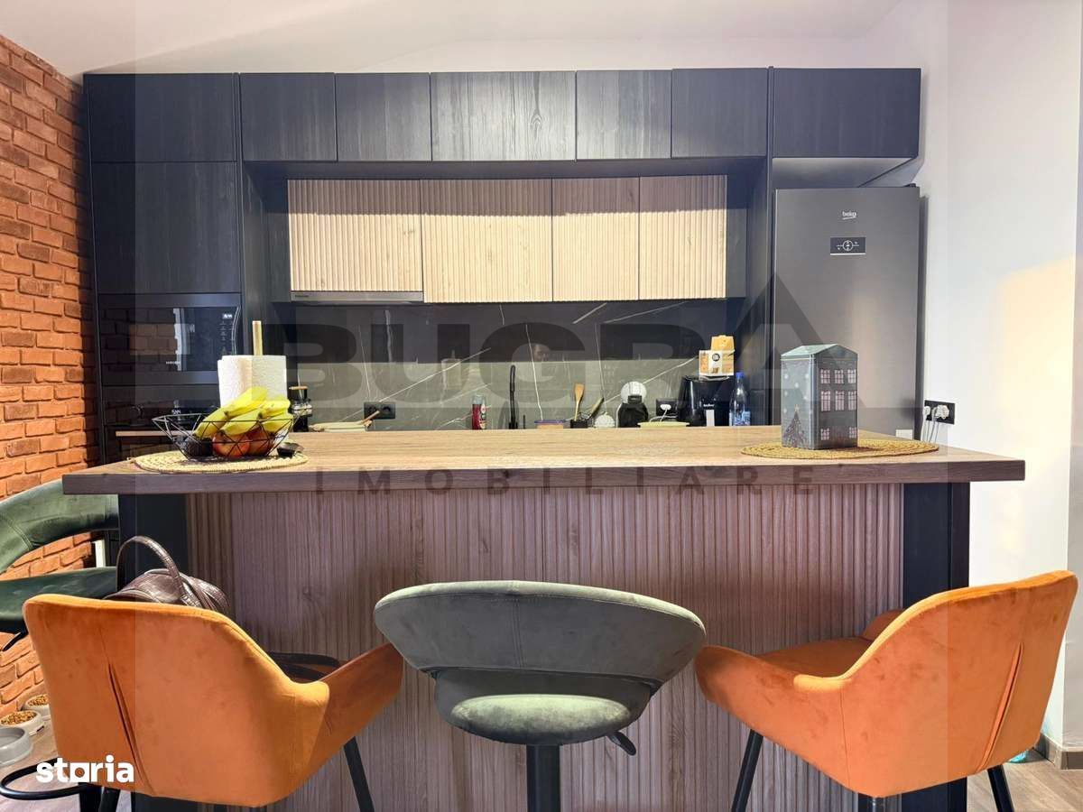 Apartament de 2 camere ultrafinisat, 59,6mp, parcare, nou, Apahida - Poză 5