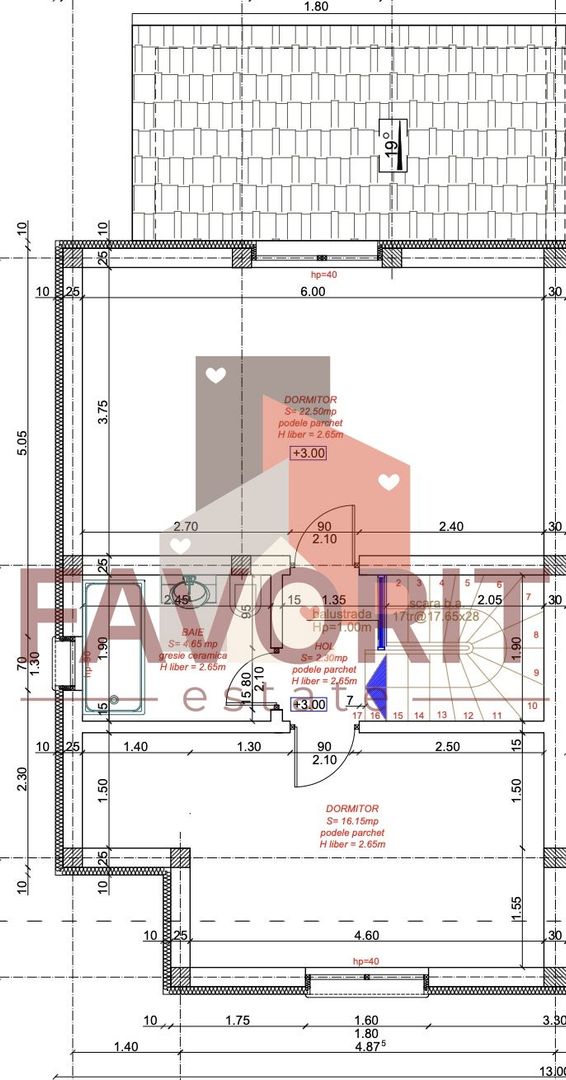 Duplex de vanzare in Mosnita | La asfalt | Toate utilitatile | COMISION 0% - Schiță 21