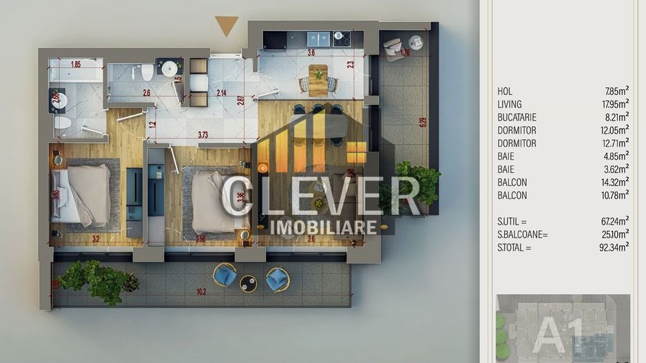 3 Camere Incalzire in Pardoseala-Theodor Pallady-Comision 0 - Poză 1