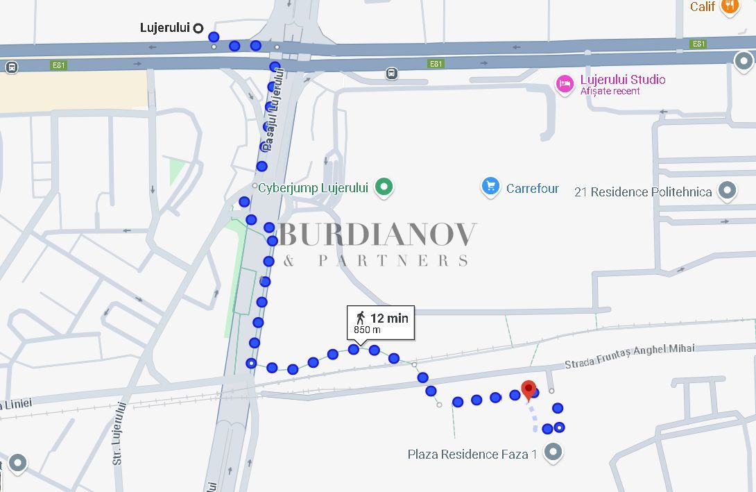 Apartament cu 2 camere de vânzare Exigent Plaza Faza 1 - Lujerului - Poză 13
