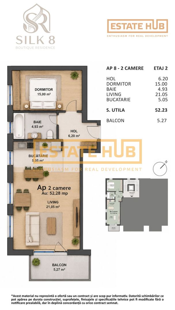 Apartament 2 camere | Dorobanților | Comision 0% - Poză 2