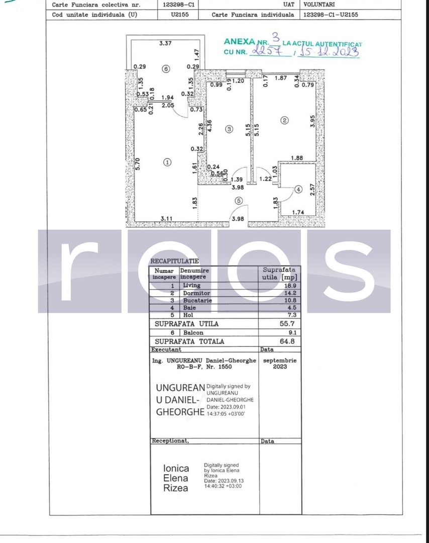 De vanzare | Apartament 2 Camere | Bucatarie inchisa | Cortina North - Poză 13