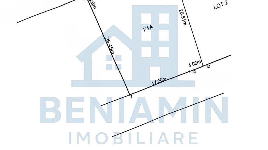 Teren 594mp - toate utilitatile - investitie - Disponibil - Braniste - Schiță 4