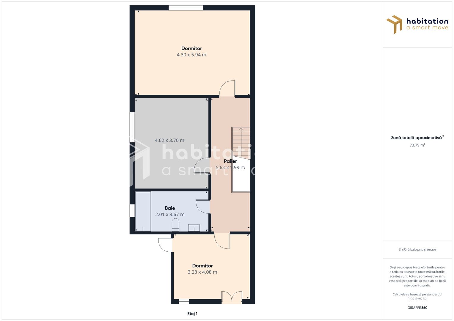 Casă de închiriat spațioasă și luminoasă, Dumbrăvița, tur virtual - Poză 24