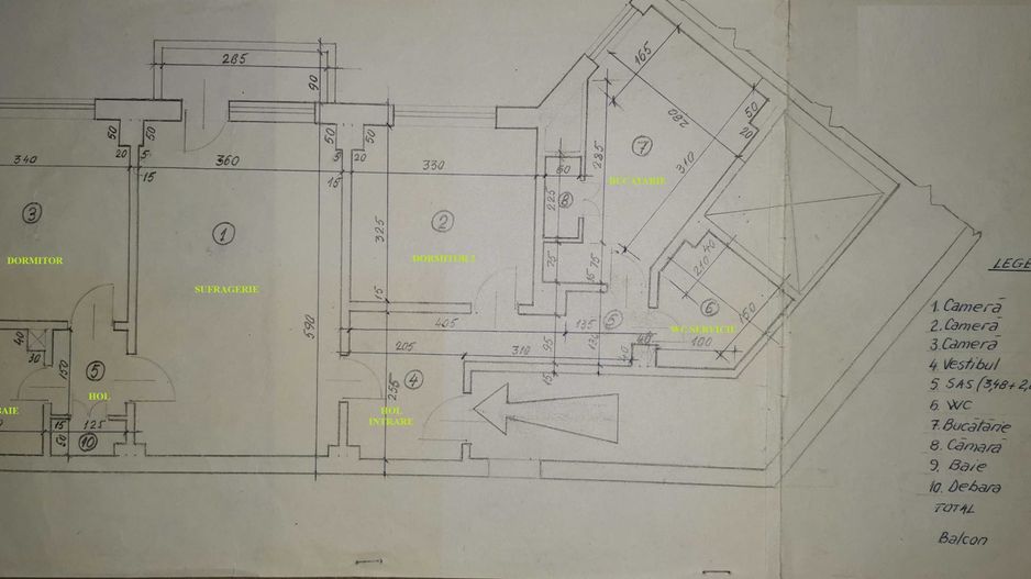 De inchiriat apartament 3 camere, zona 13 Septembrie-Marriott - Poză 8