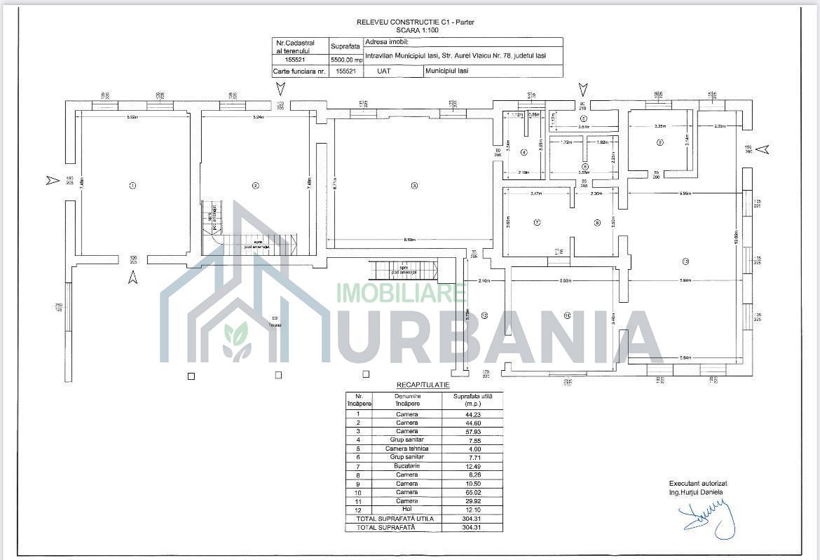 Spațiu modern de închiriat în Tătărași, Iași – parter, finisat, ideal birouri, clinici sau servicii - Poză 8