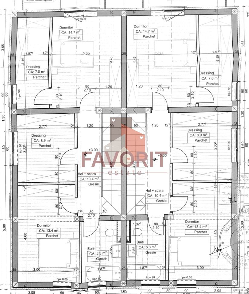 Duplex in Mosnita Noua | Finisaje la alegere | Langa Mcity | La Asfalt - Schiță 5