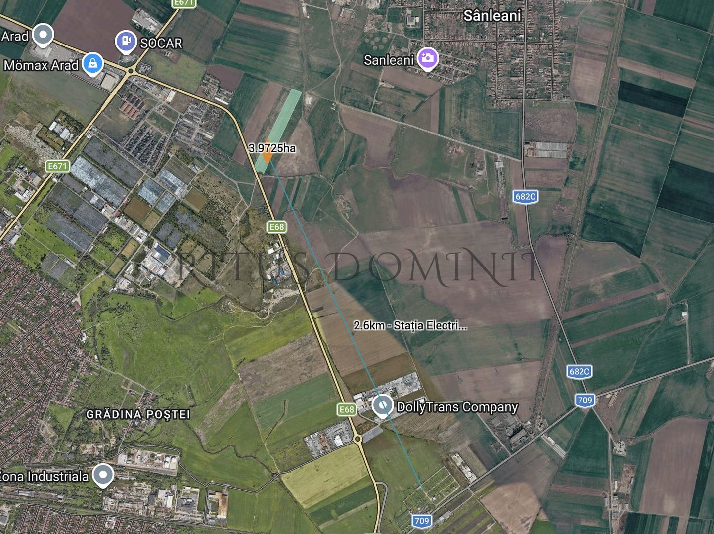 Teren Industrial de 4 hectare, Centura Arad, Livada - Poză 2