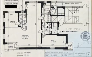 OPORTUNITATE | 3 CAMERE | 101MP |PARCUL IOANID | GARAJ 31MP | PANORAMA - Schiță 22