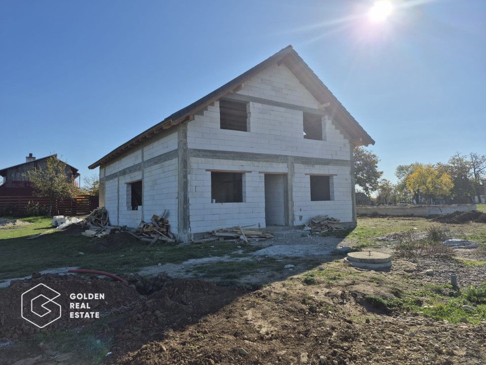 Casa P+M, teren 500 mp, comuna Frumuseni - Poză 4