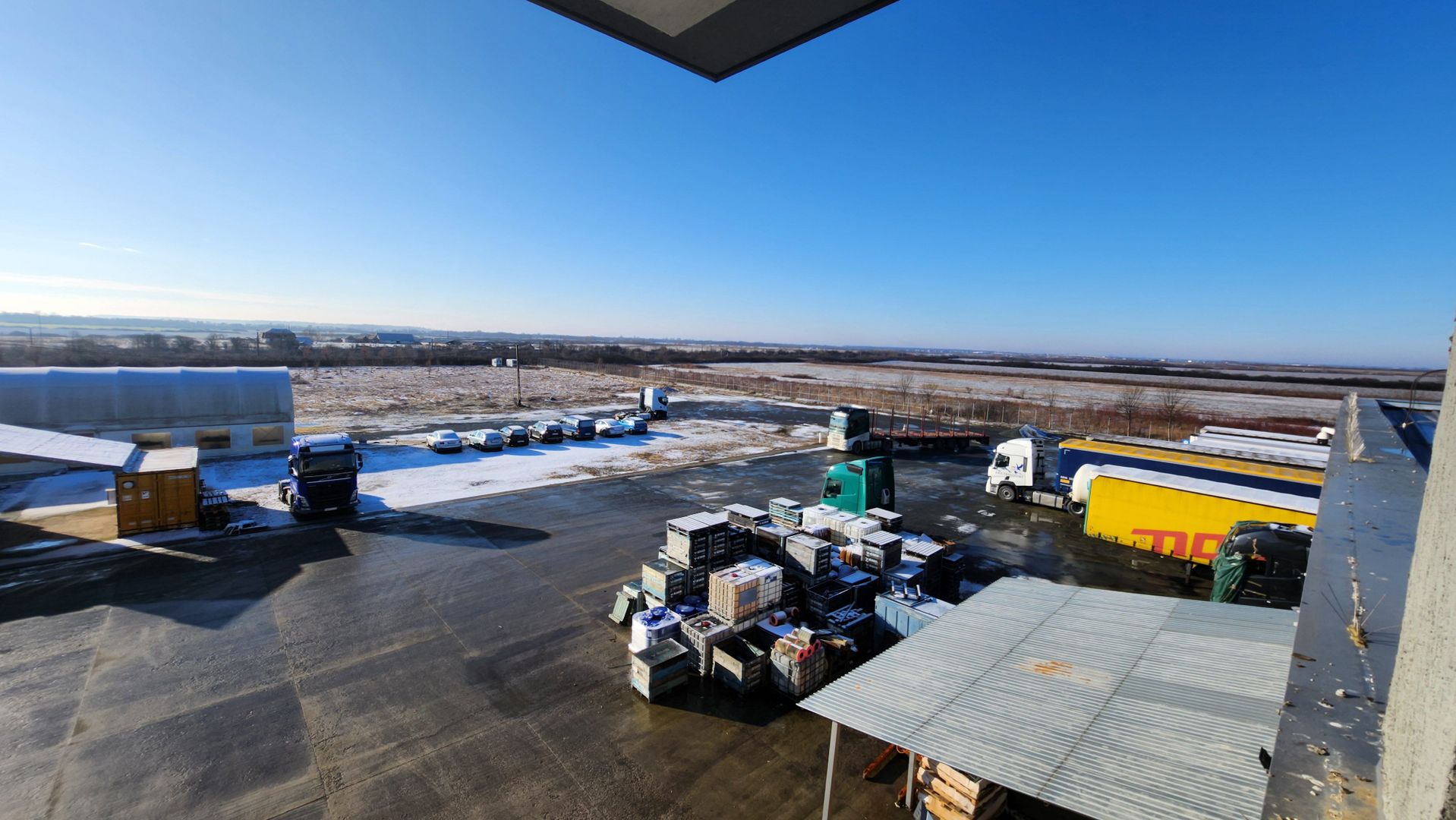 Hala cu teren generos langa acces A1 - Poză 8