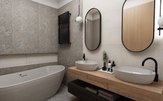 Etaj 2. Apartament pe 2 nivele. 2 bai. 2 locuri de parcare - Poză 12