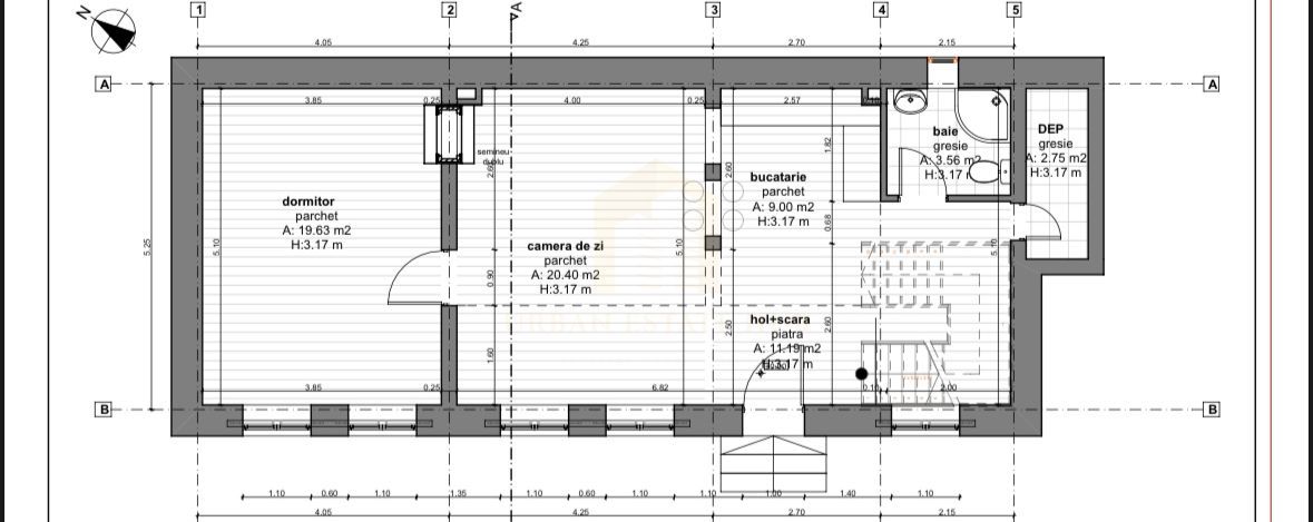 Inchiriere casa 130 mp utili, birou, zona Centrala - Poză 10