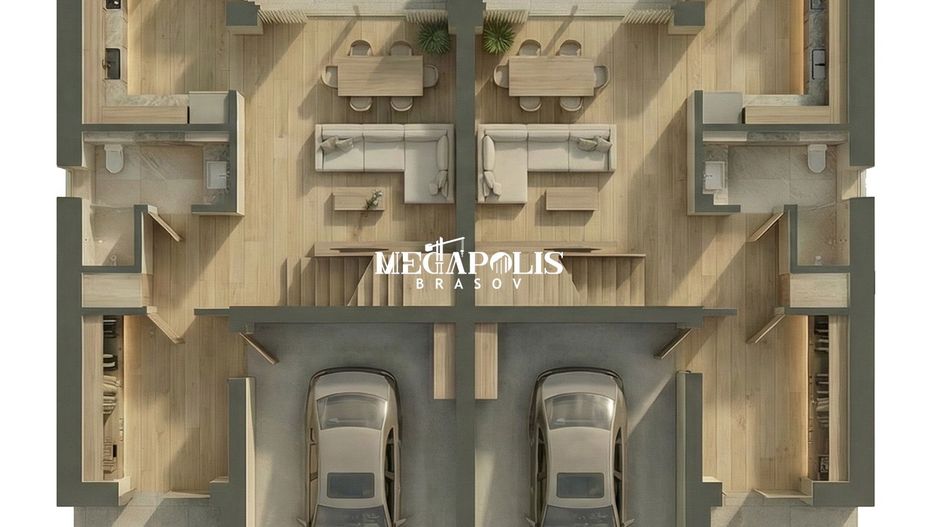 Casă premium tip duplex | Săcele | 146 mp utili - Poză 3