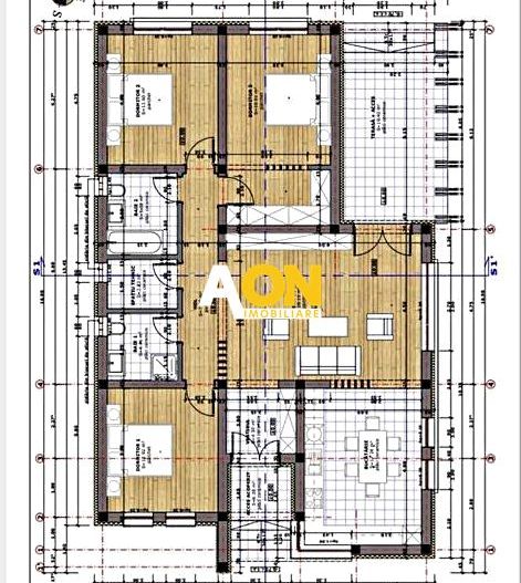 Casa semifinisata, 4 camere, 2 bai, 448 mp teren, zona Alba - Micesti - Schiță 12