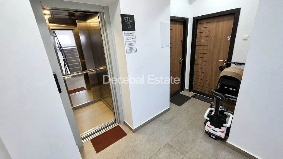 2 camere decomandat | 54 mp utili Ozana - Pallady parcare 2 balcoane - Poză 4