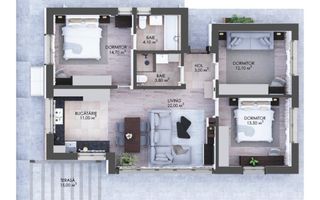 Vila moderna***4 camere***cu gradina//Cartier rezidential Corbeanca - Poză 22