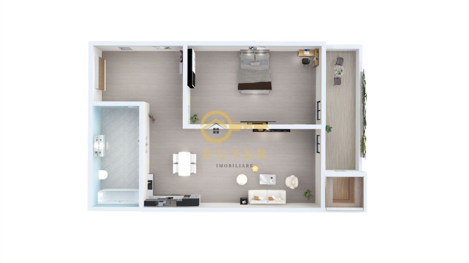 Apartament cu 2 camere in Sibiu - Etaj 1- bloc nou, cu lift - Poză 5