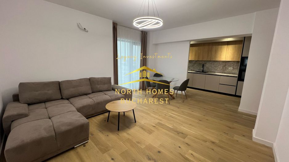 Apratament de inchiriat -3 camere-FIRST ESTATES PIPERA- 2 Balcoane + PARCARE - Poză 4