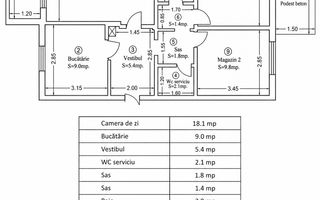 Spațiu parter cu destinație mixtă, zona fostă Lidia – 67 mp - Poză 31