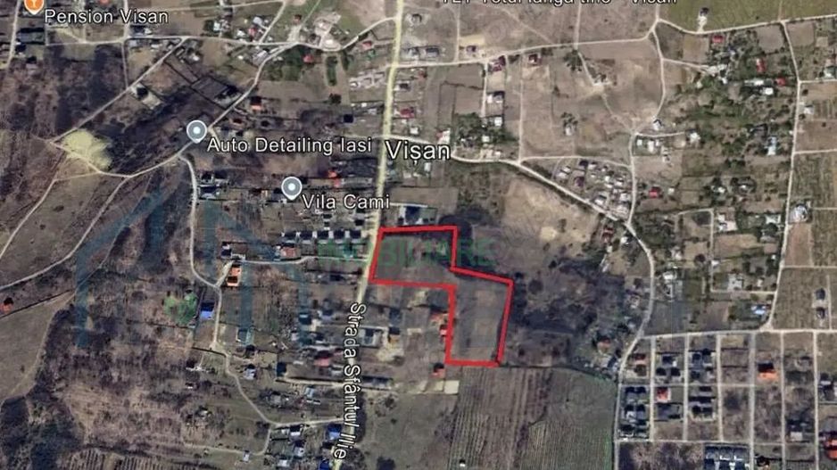 Teren intravilan Vișan Bârnova, Iași, 20.000 mp, deschidere stradă - Poză 2