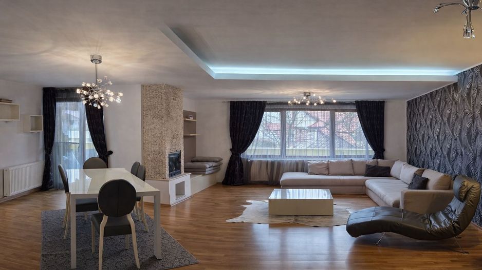 PENTHOUSE DE ÎNCHIRIAT | ELEGANȚĂ, LINIȘTE, CONFORT I DUMBRĂVIȚA - Poză 1