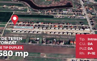 Teren 3580 mp, autorizatie 10 vile P+1 Etaj, Berceni, Mamina - Poză 2