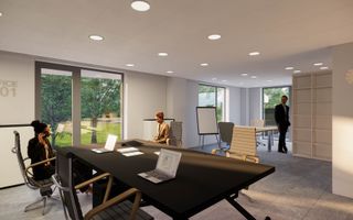 Spatiu parter cladire birouri - zona Rebreanu - Poză 5